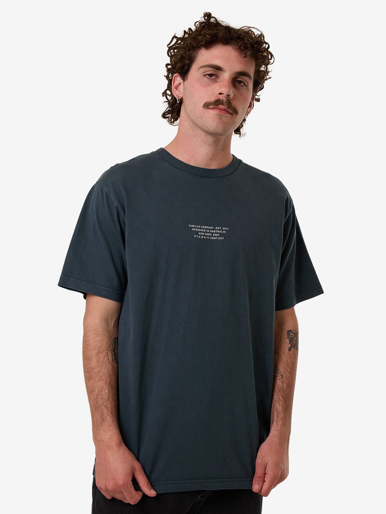 New Issue Merch Fit Tee - Petrol XS