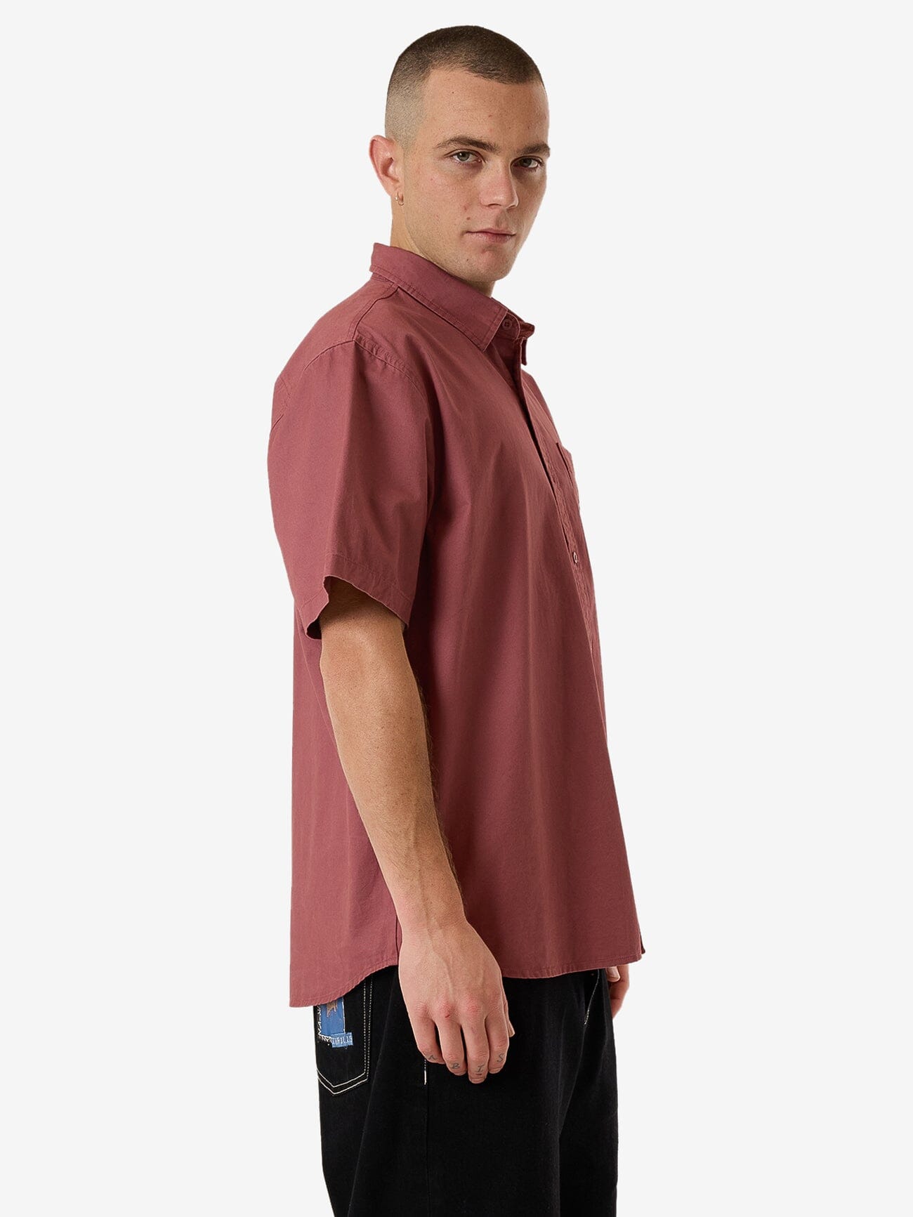 Deadly Garden Short Sleeve Shirt - Hawthorn Rose XS