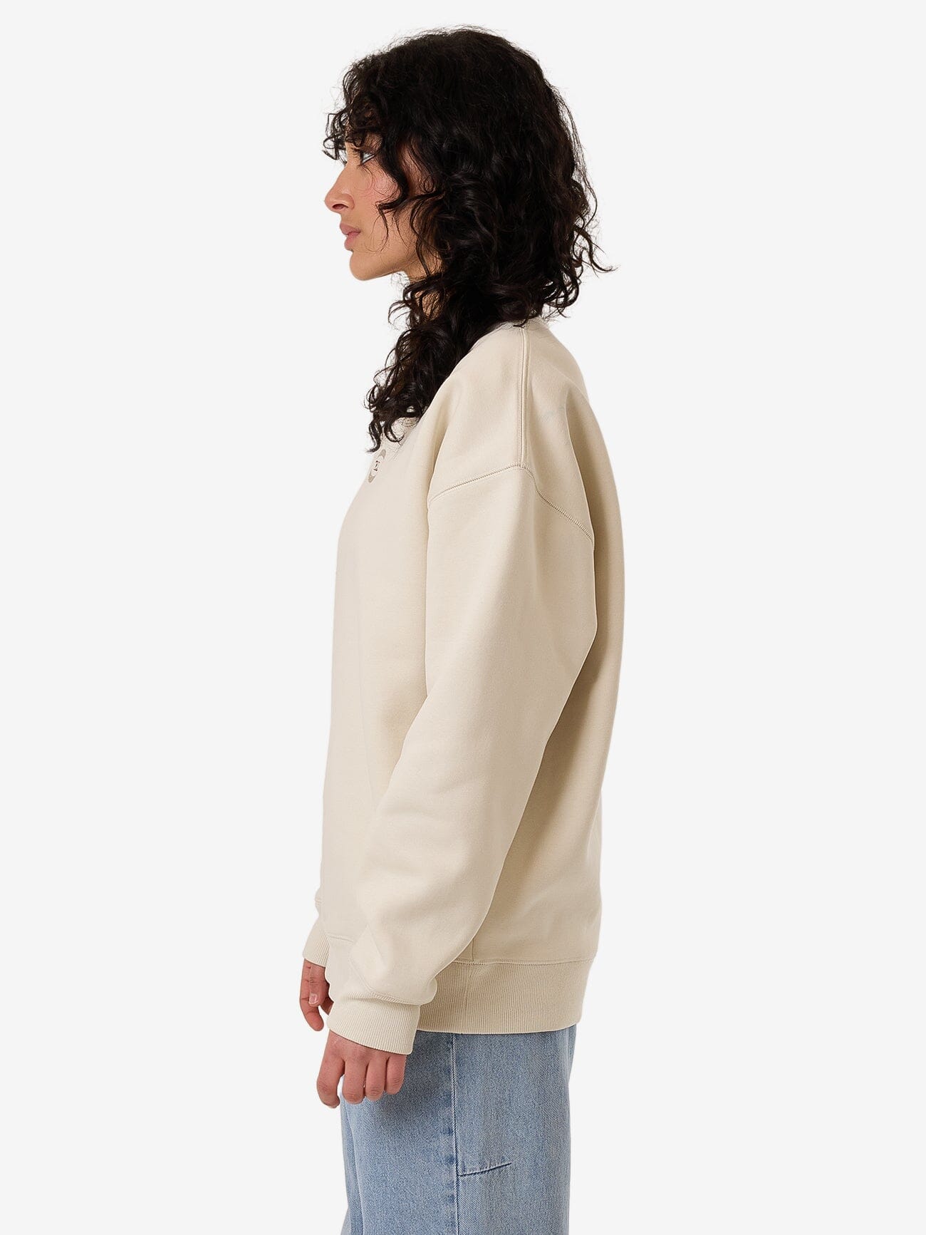 Vanished Slouch Crew - Heritage White 4