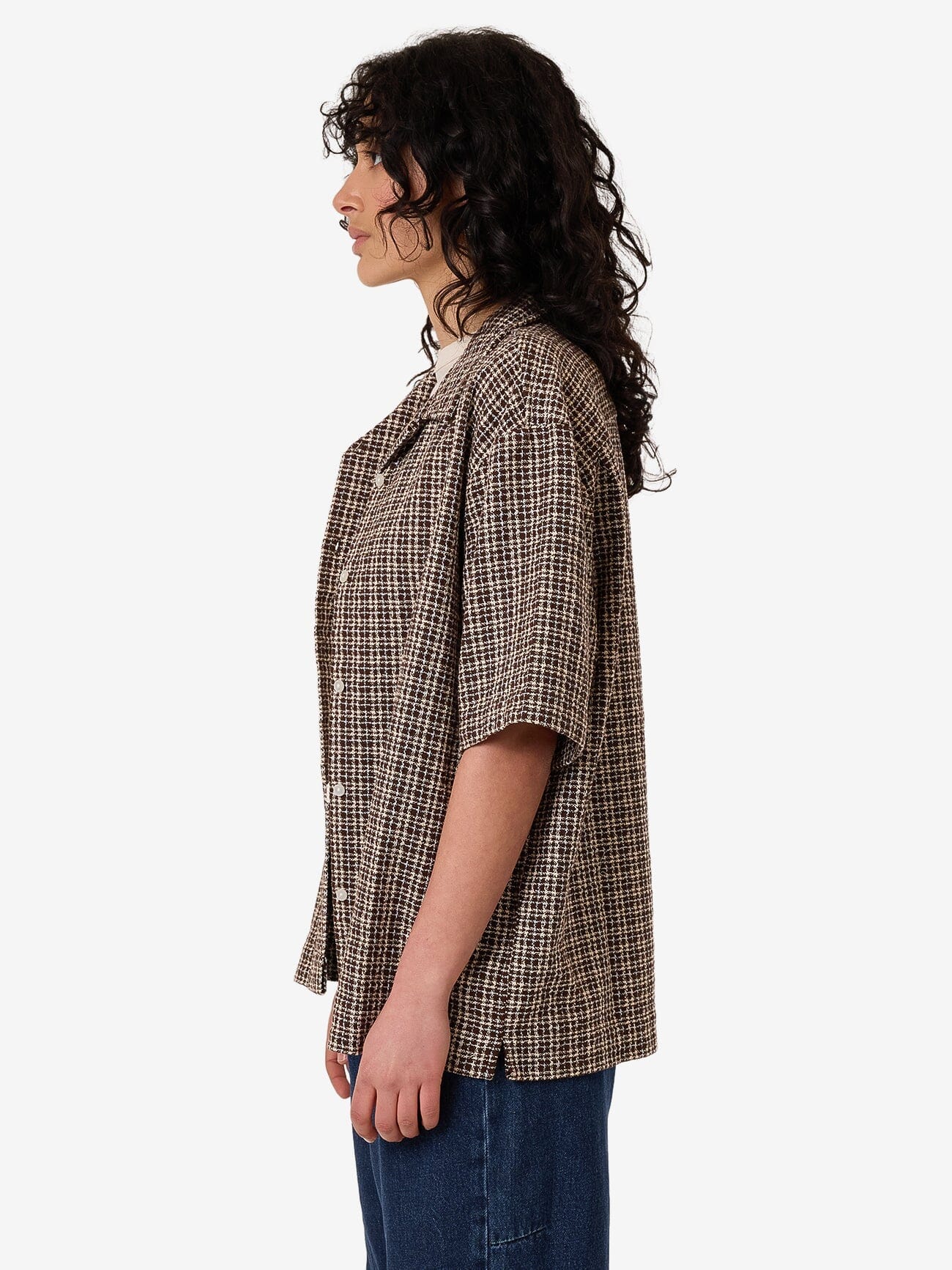 Hazed Adrianna Shirt - Coffee 4