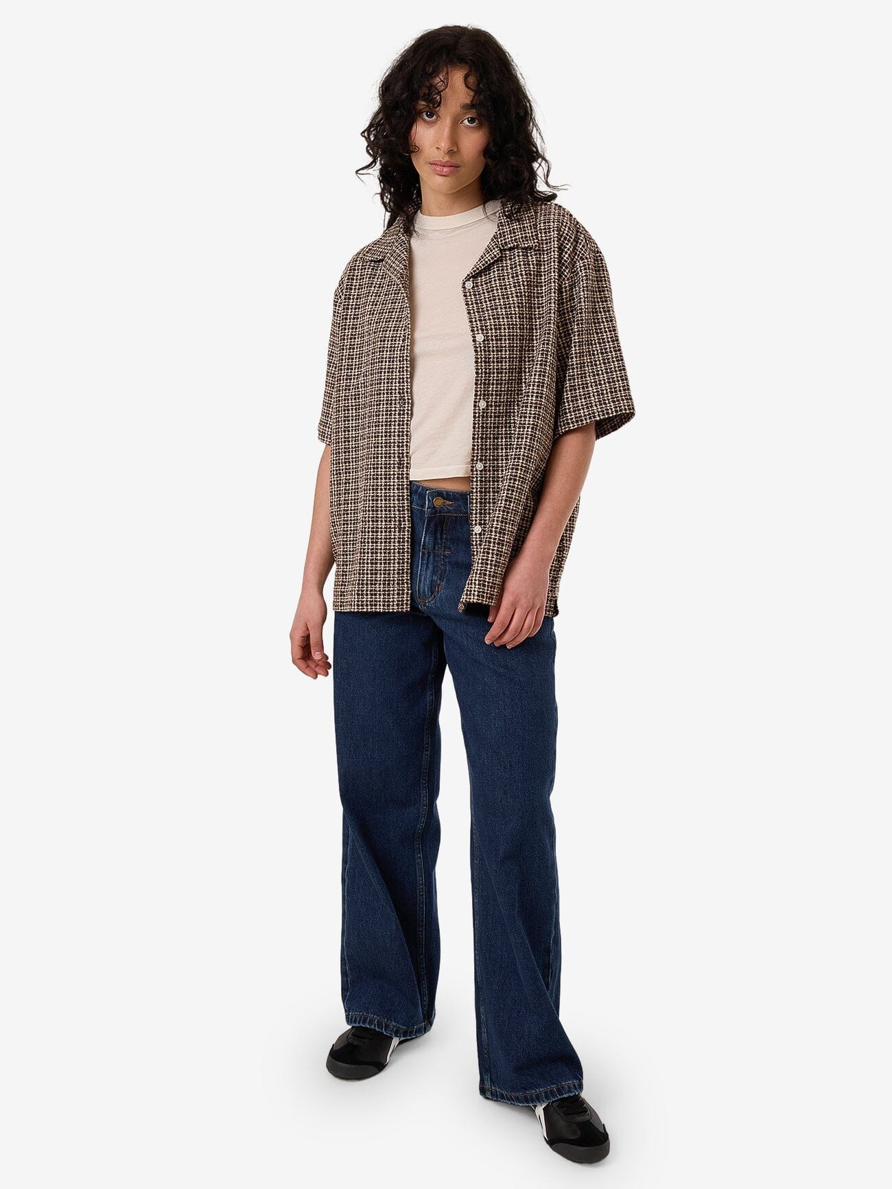 Hazed Adrianna Shirt - Coffee 4