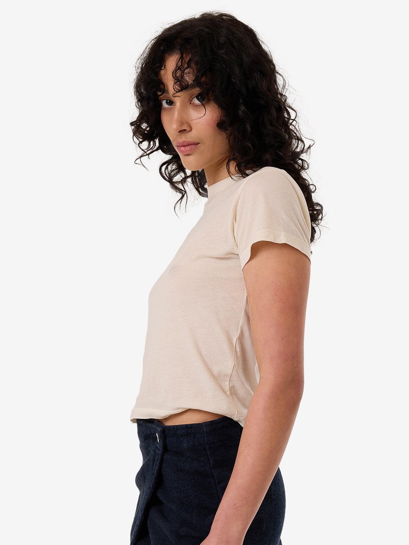 Blends Jacquard Marley Wrap Skirt - Indigo Overdye 4