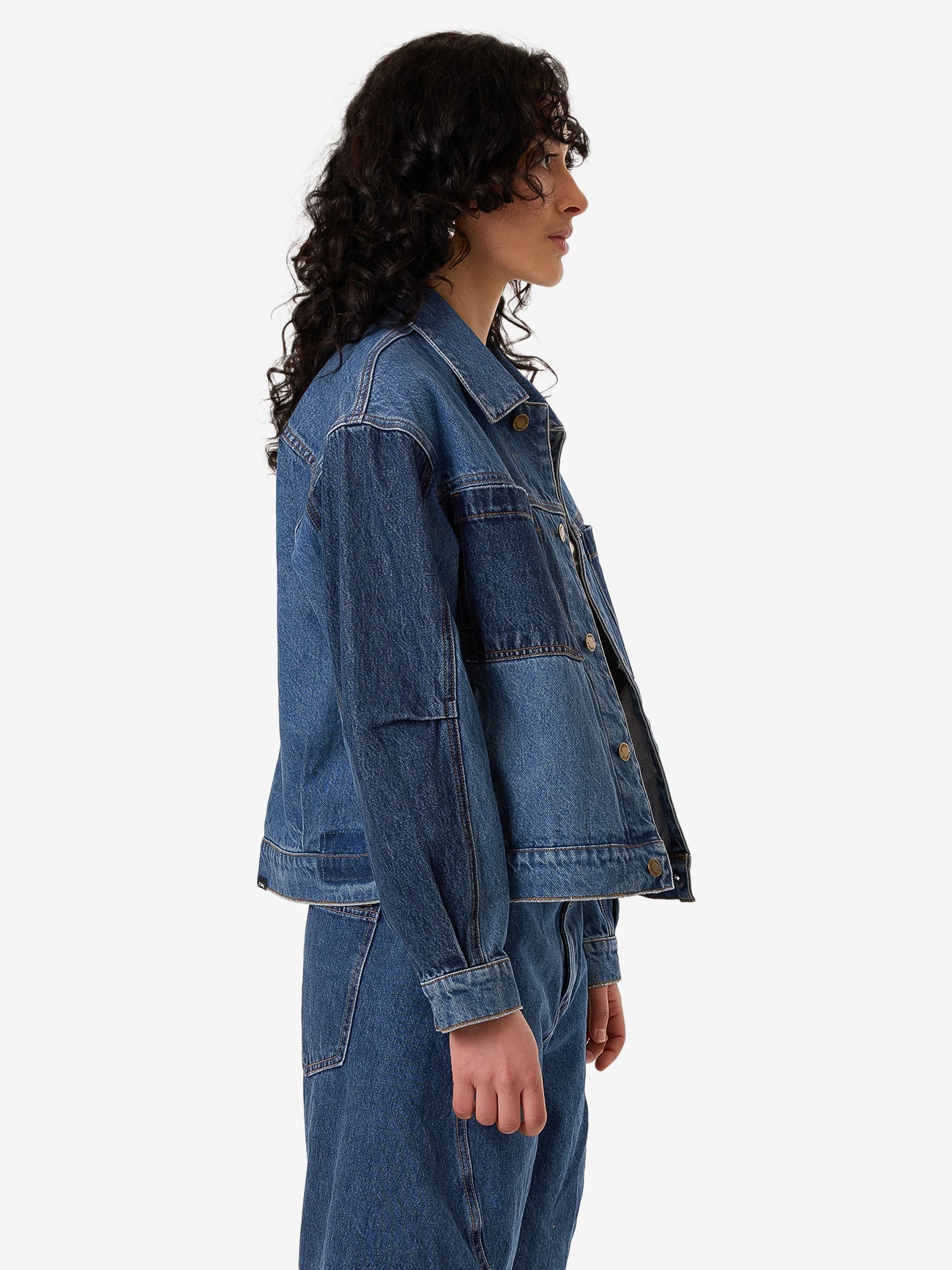 Bailey Jacket - Two Tone Blue 4