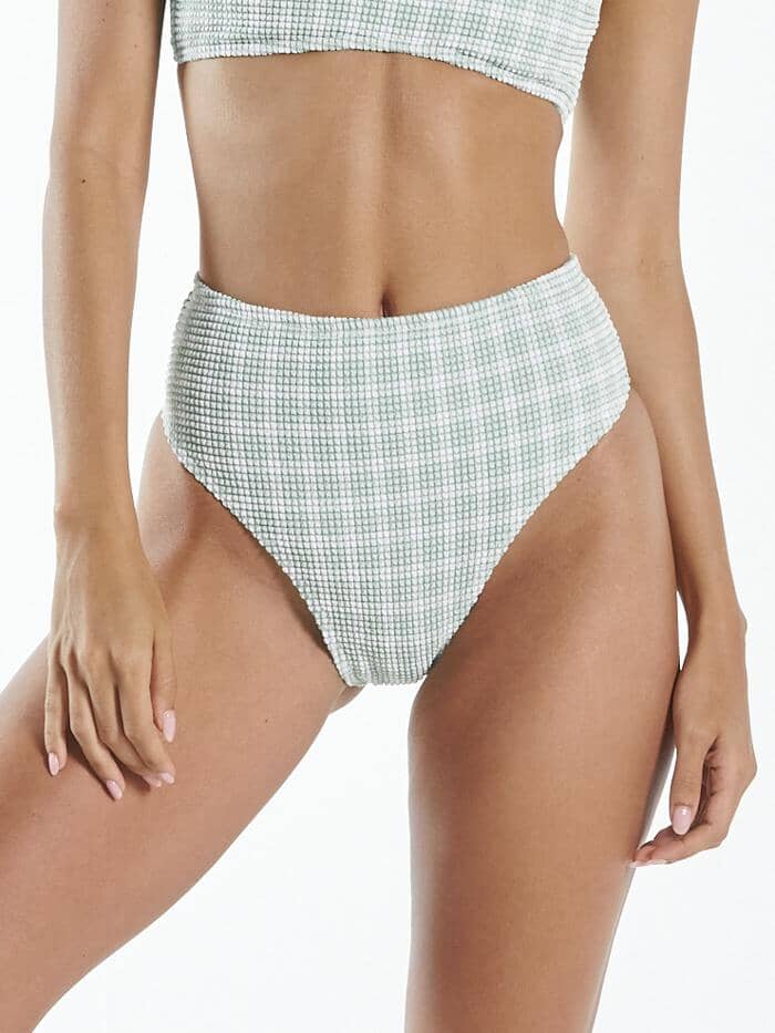 Studio High Cut Bikini Bottom - Mint