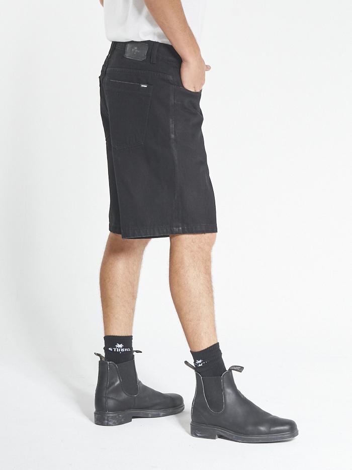 Slacker Denim Short - Black Rinse