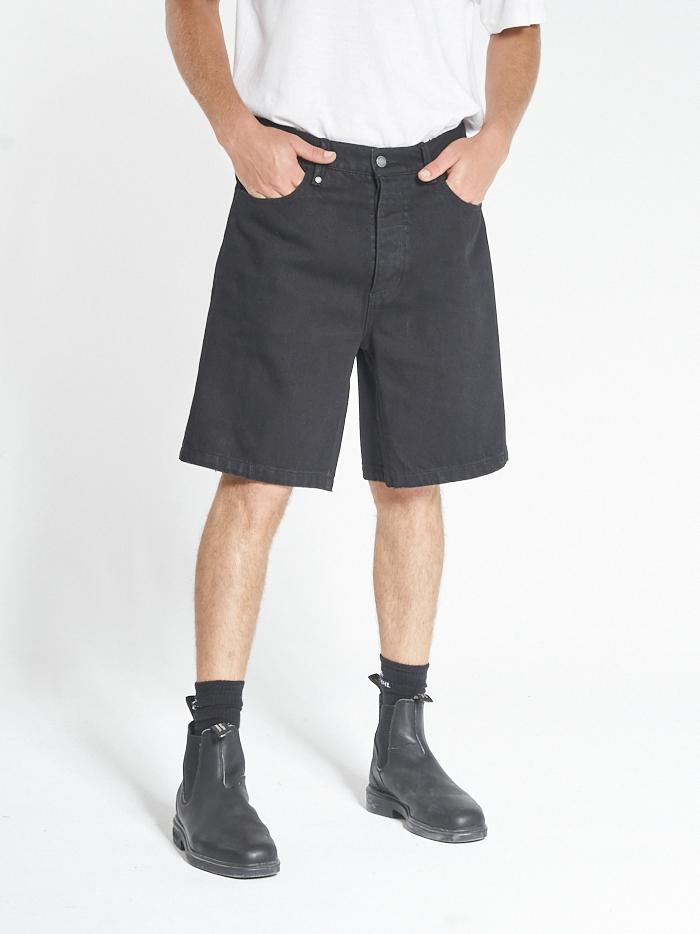 Slacker Denim Short - Black Rinse