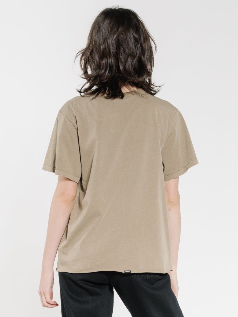 Minimal Thrills Relaxed Tee - Moss