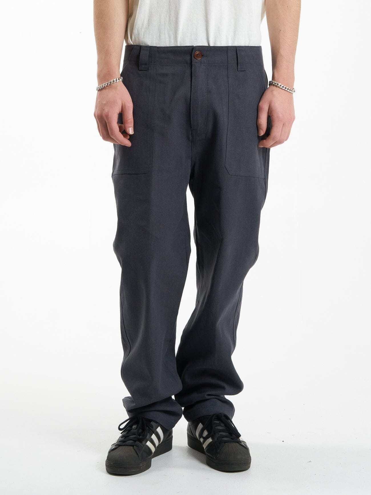Hemp Thrills Slacker Utility Pant - Black