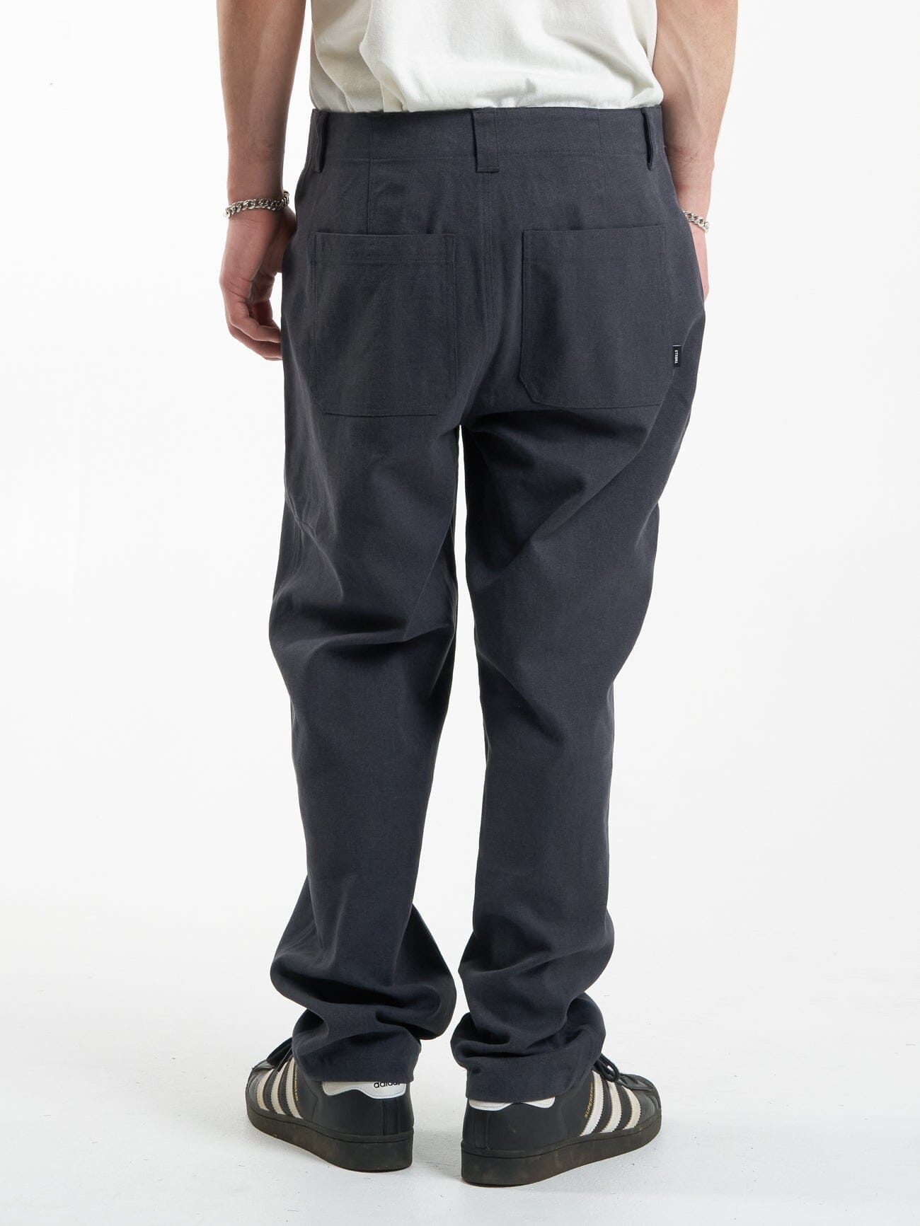 Hemp Thrills Slacker Utility Pant - Black