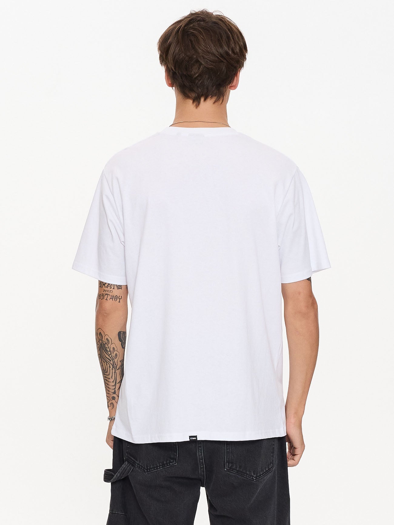 Not Permitted Merch Fit Tee - White