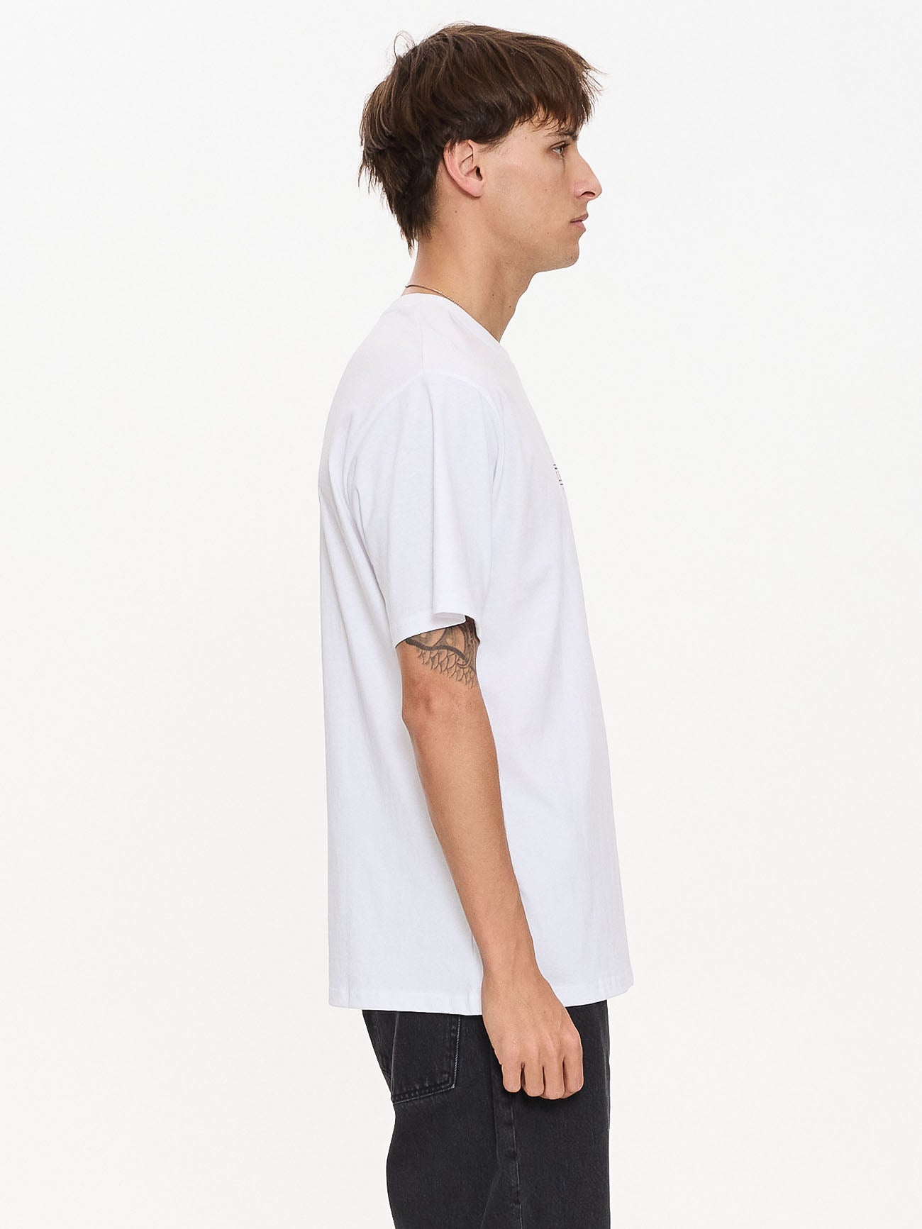 Not Permitted Merch Fit Tee - White