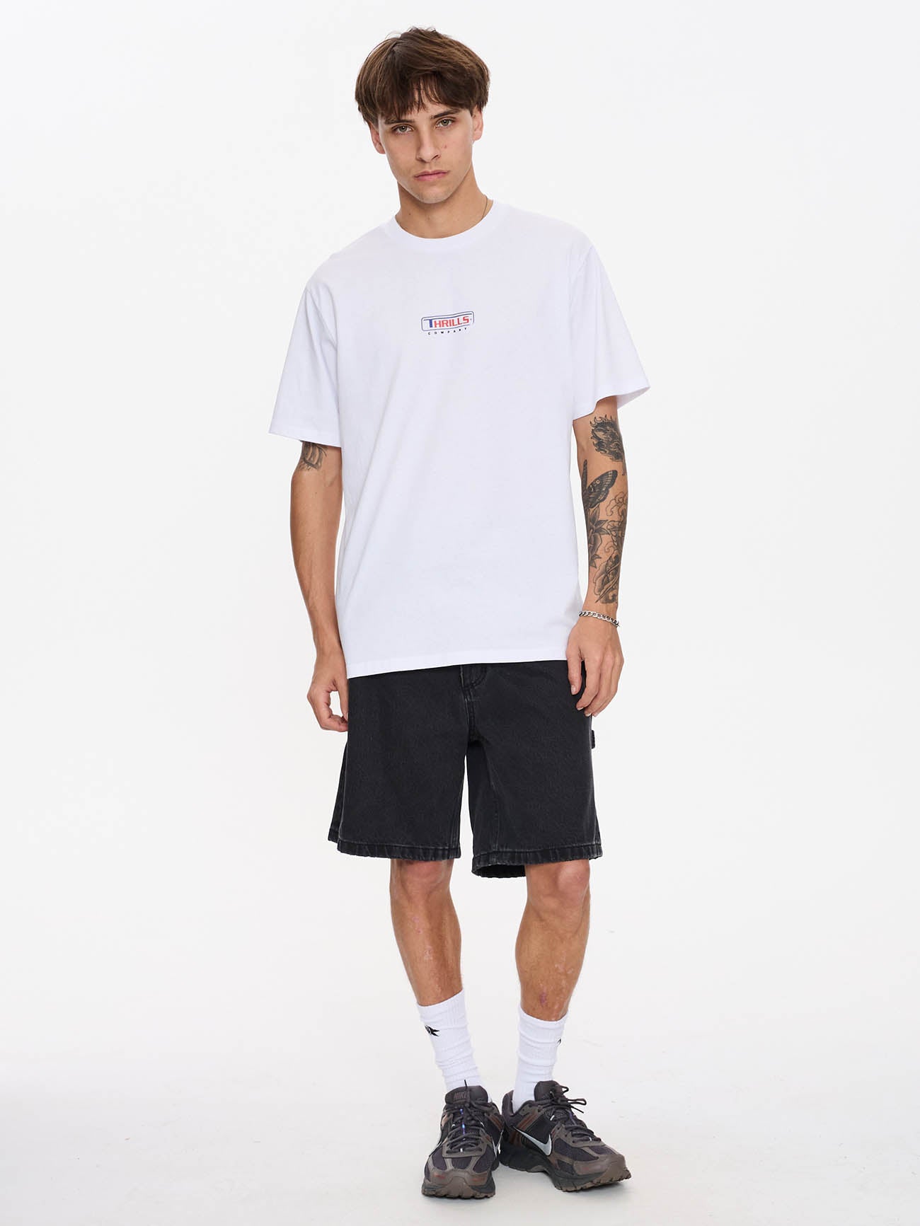 Not Permitted Merch Fit Tee - White