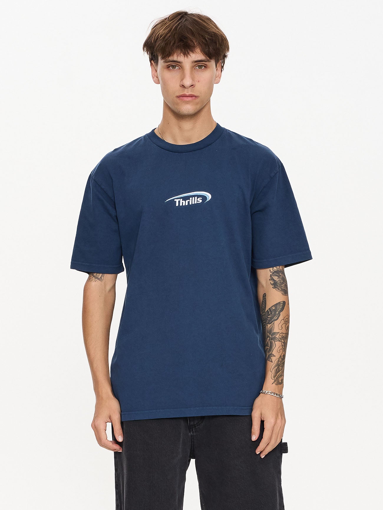 Sphere Embro Merch Fit Tee - Ensign Blue