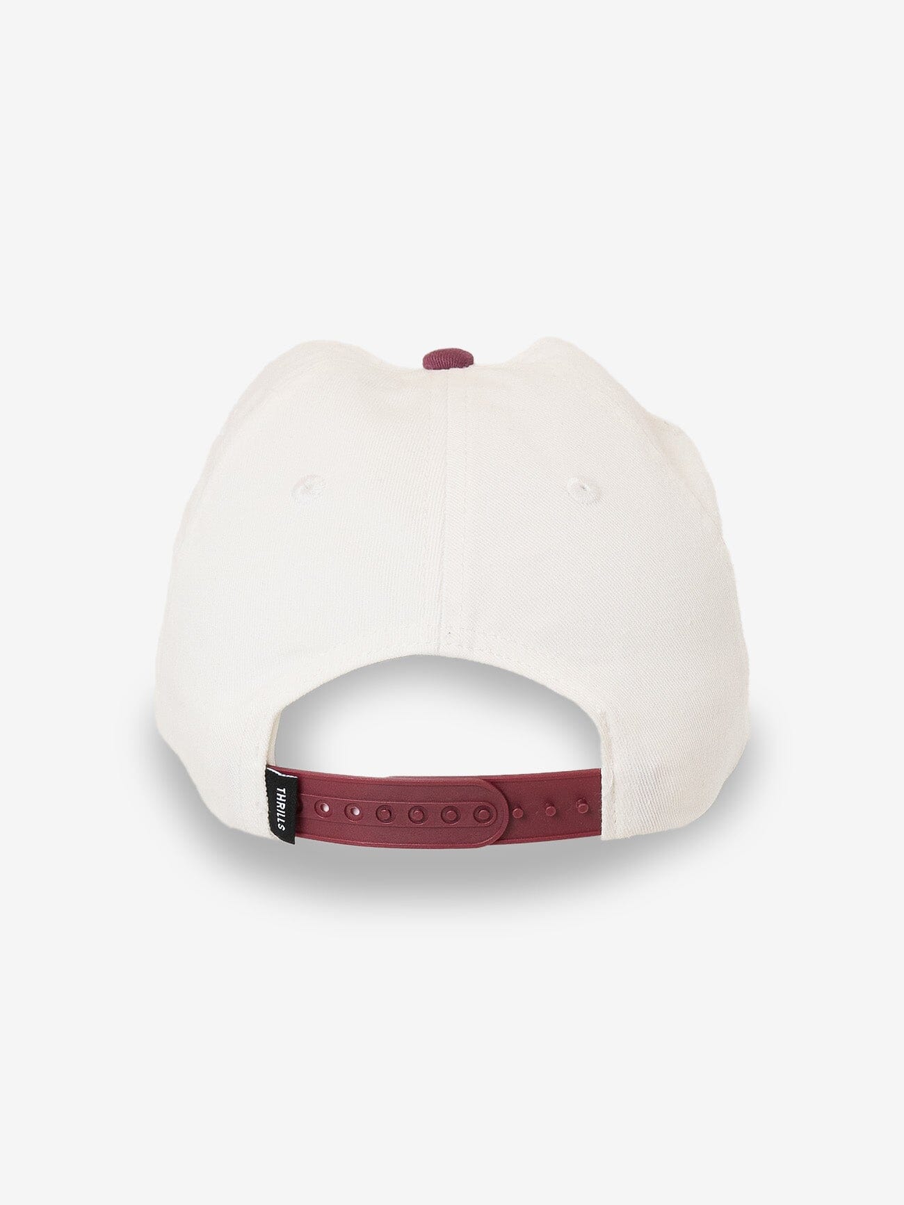 Deadly Garden 6 Panel Cap - Heritage White - Hawthorn Rose One Size