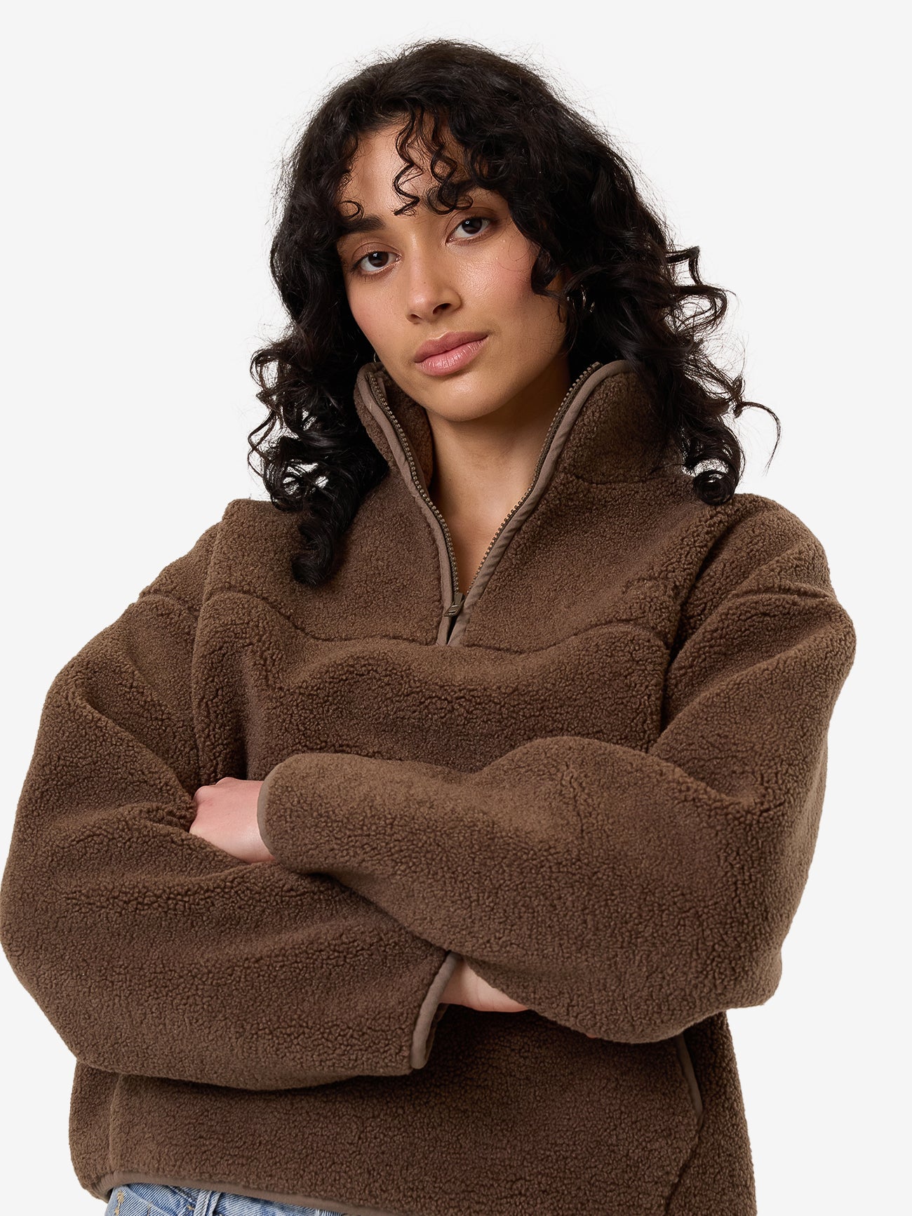 Reid Sherpa Fleece - Wren 4