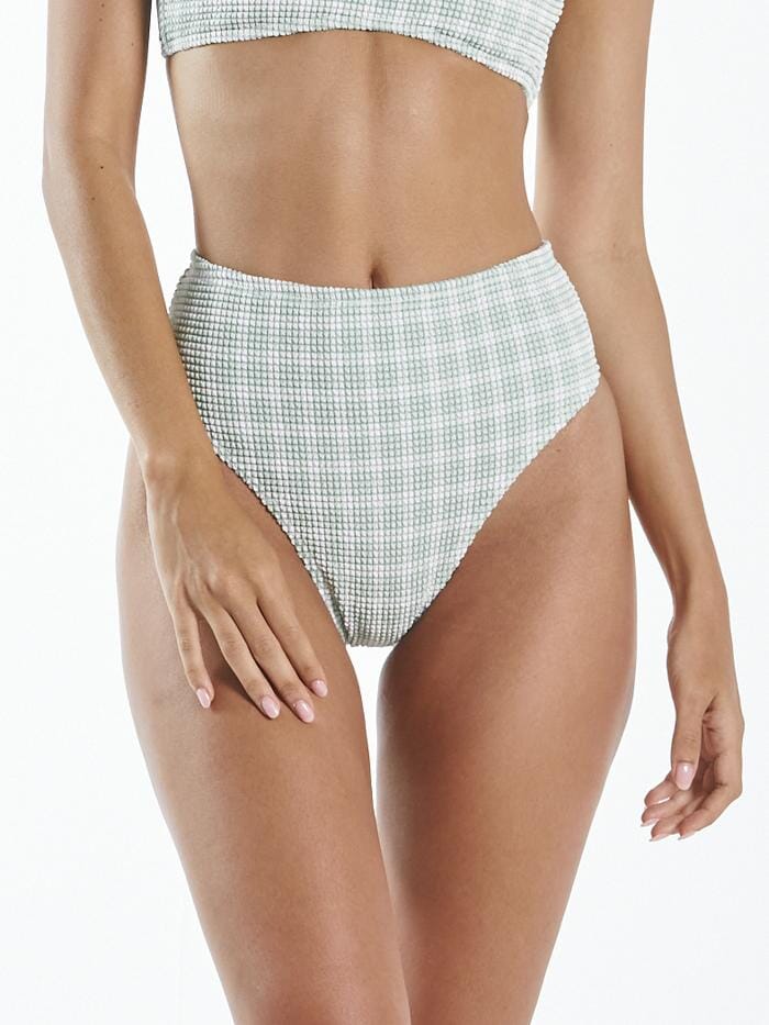 Studio High Cut Bikini Bottom - Mint
