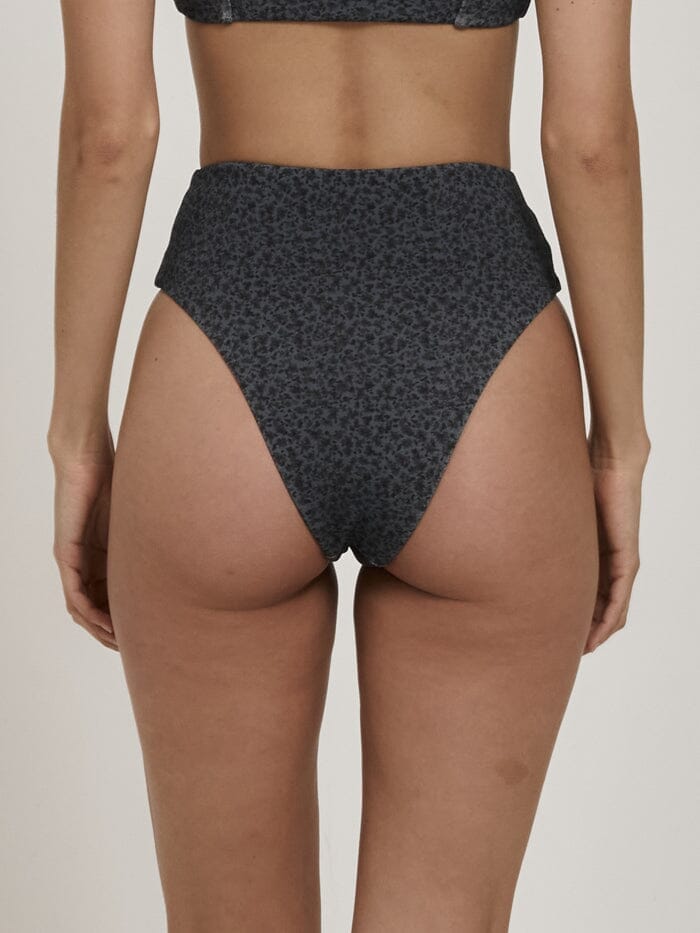 Briar High Cut Bikini Bottom - Petrol