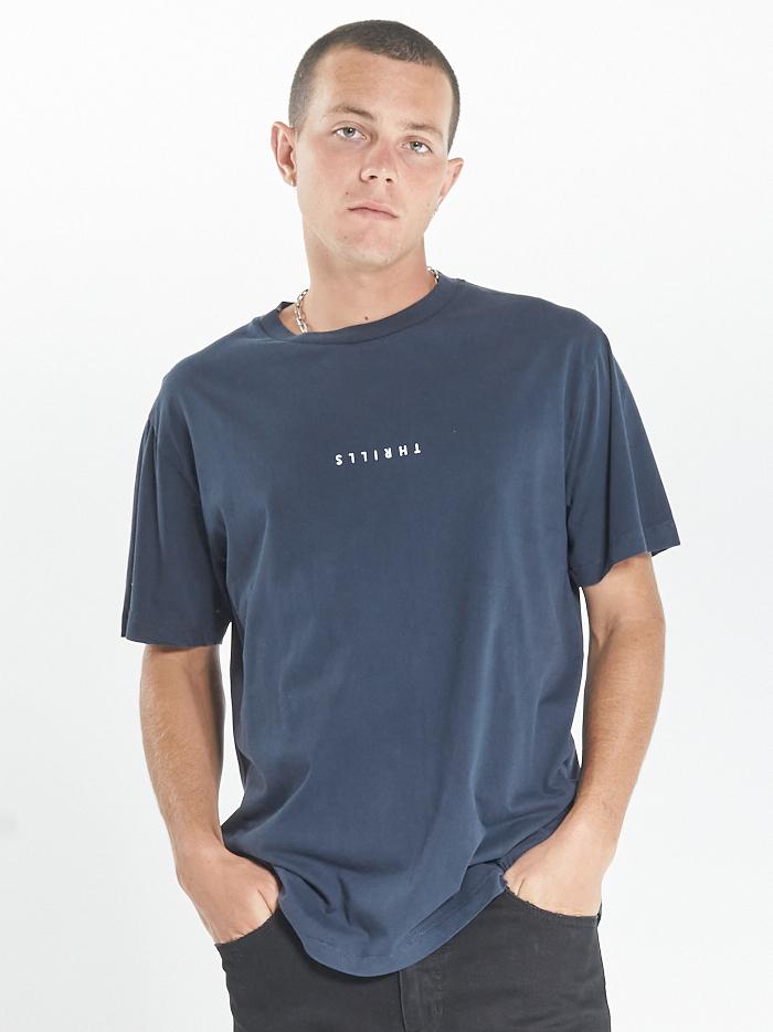 Minimal Thrills Merch Fit Tee  - Ink