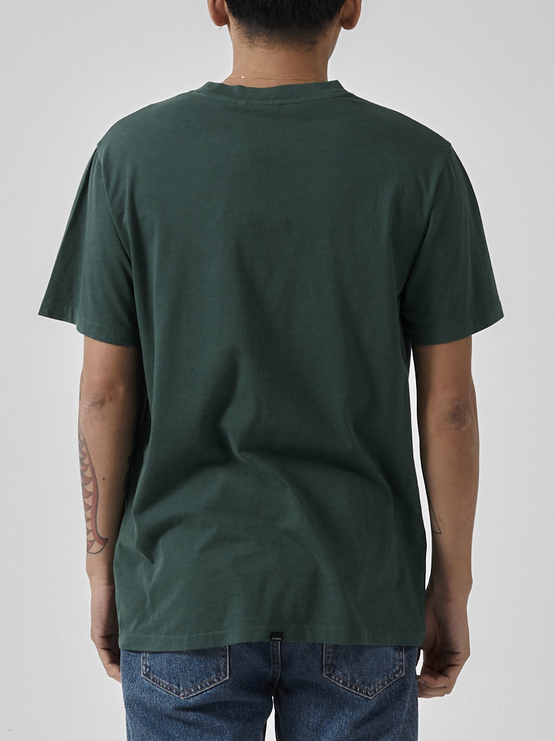 Minimal Thrills Merch Fit Tee  - Mallard Green