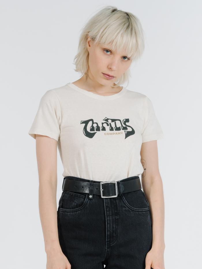 Flare Tee - Thrift White