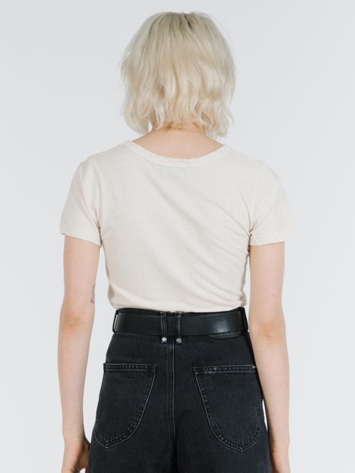 Flare Tee - Thrift White