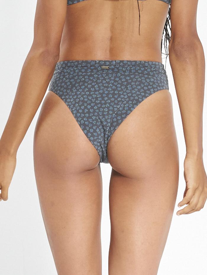 Royal Bloom High Cut Bikini Bottom - Royal Blue